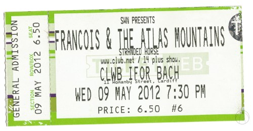 Francois Ticket copy